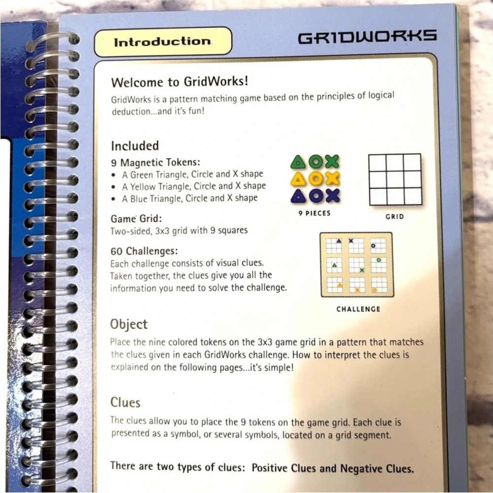 Grid Works by ThinkFun The Fun Game of Logical Deduction Puzzle Game New Sealed